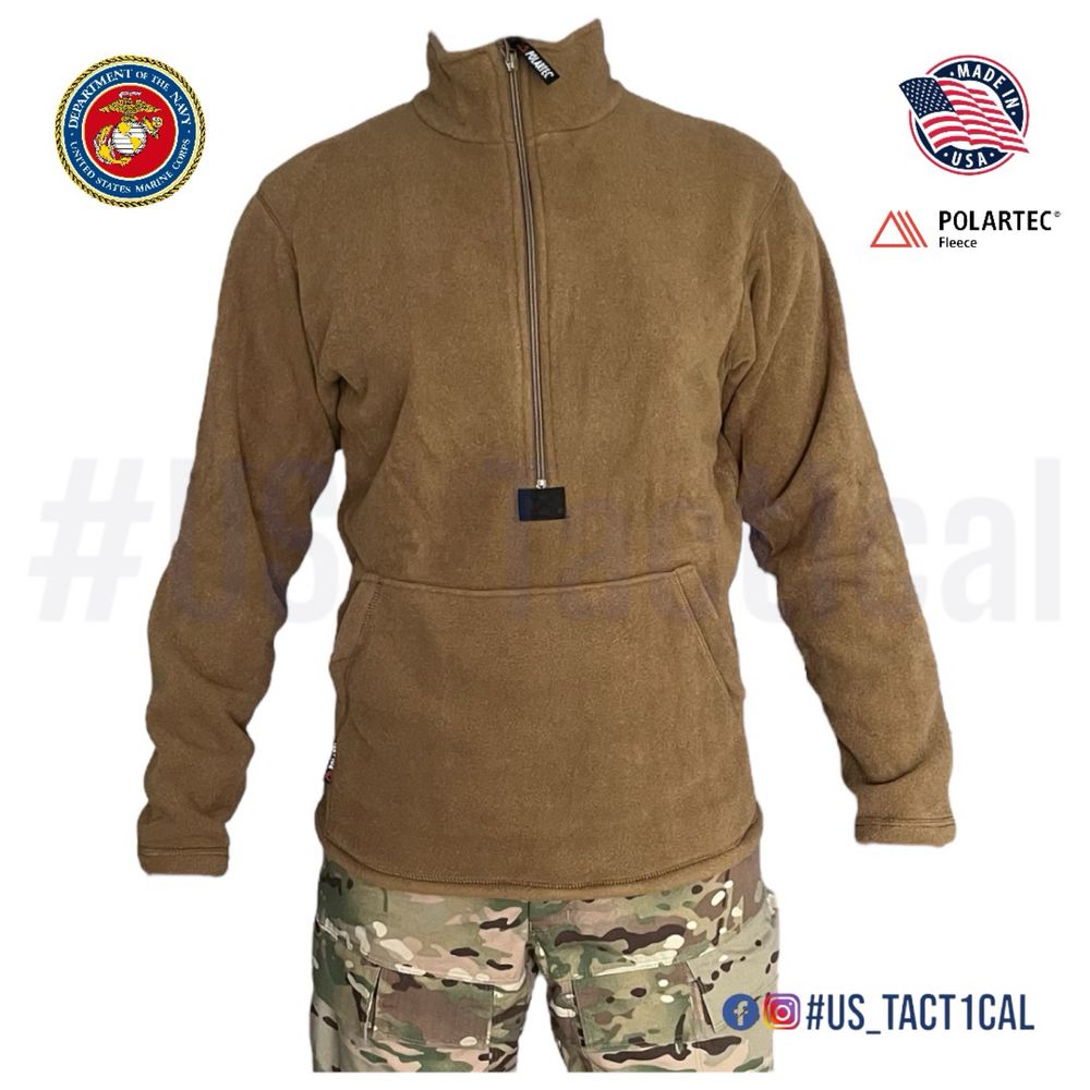 Пуловер USMC CWLS Polartec Coyote