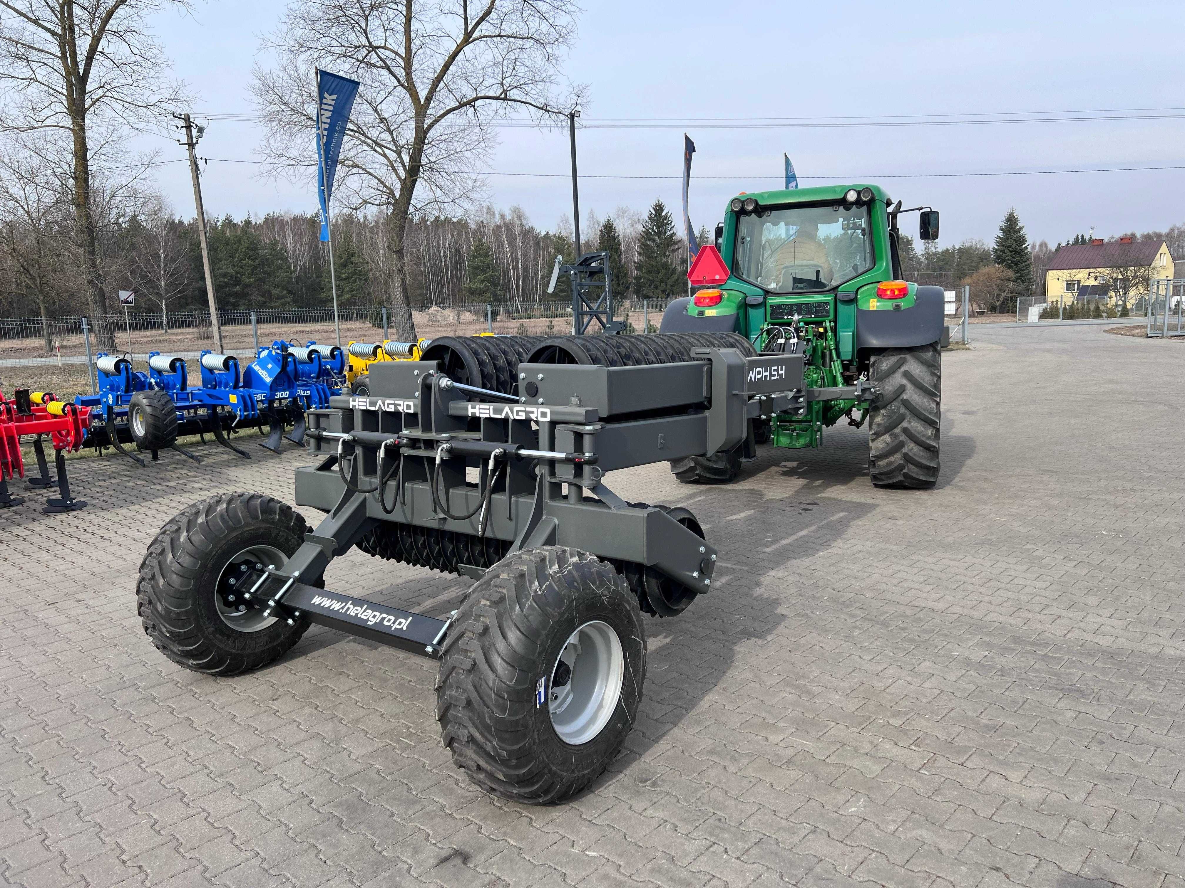 Wał posiewny 4,5m 5,4m 6,3m Helagro LandStal Intertech Euro-Masz