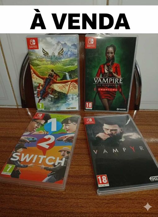 5 jogo Nintendo Switch