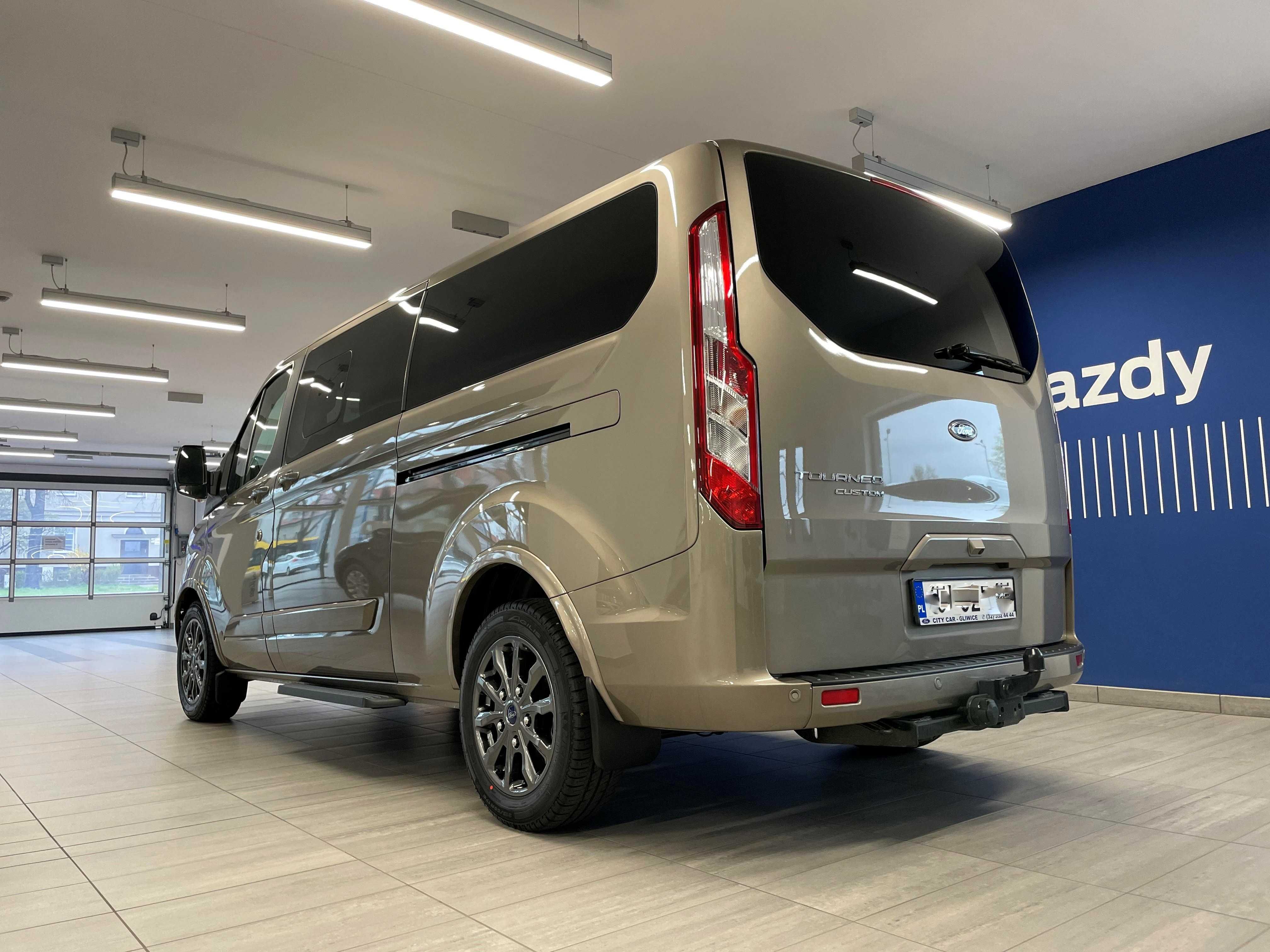 Wynajem Busa Premium 8os Ford Tourneo Custom Gliwice/Katowice/Piekary