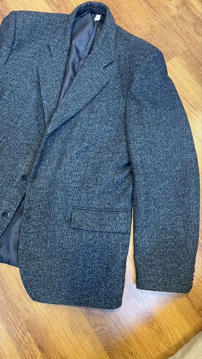 Ciepła ale lekka marynarka damska 40 Krój luźny typu męskiego