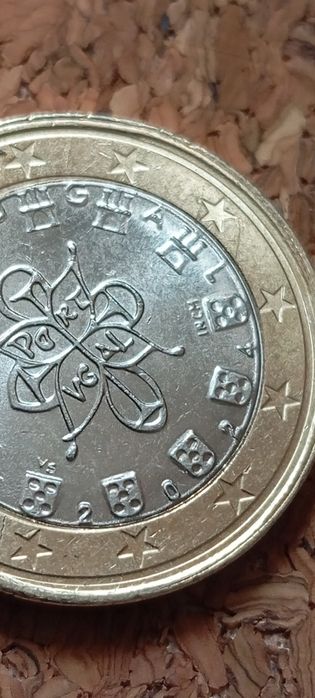 Moeda 1€ Portugal 2024.Leia descrição.