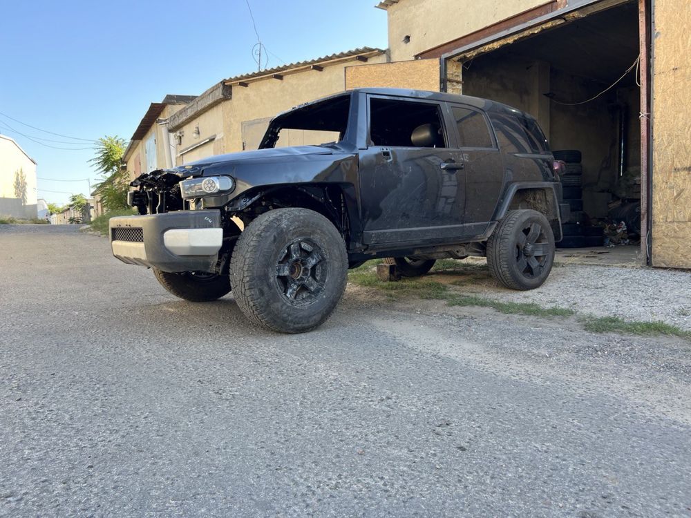 toyota fj cruiser ДТП