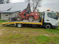 Laweta transport ,autolaweta,mini ładowarka weidemann,otwornica,łyżka