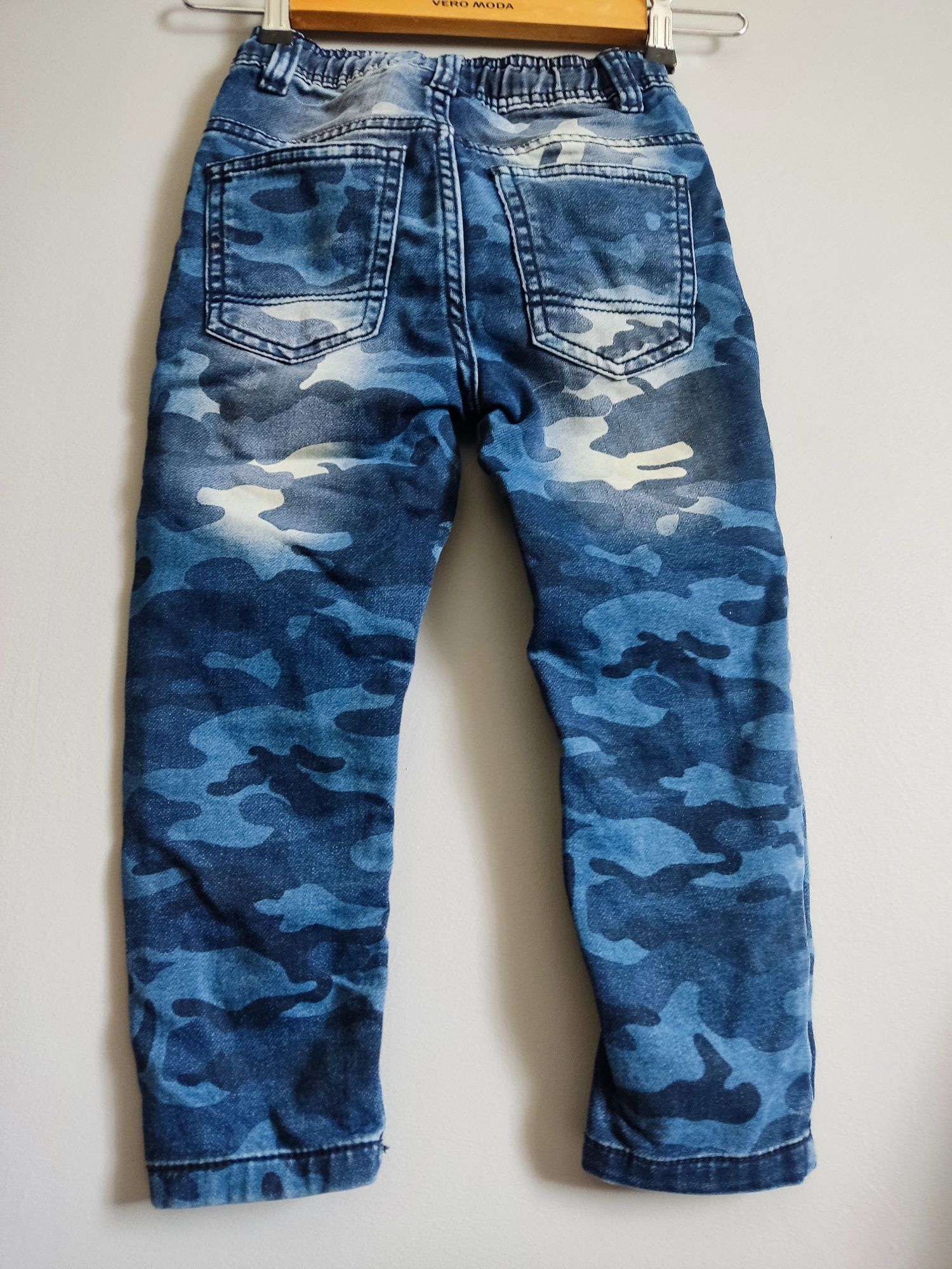 CoolClub spodnie moro jeansowe r.110