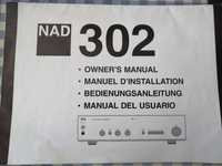 Manual amplificador Nad 302