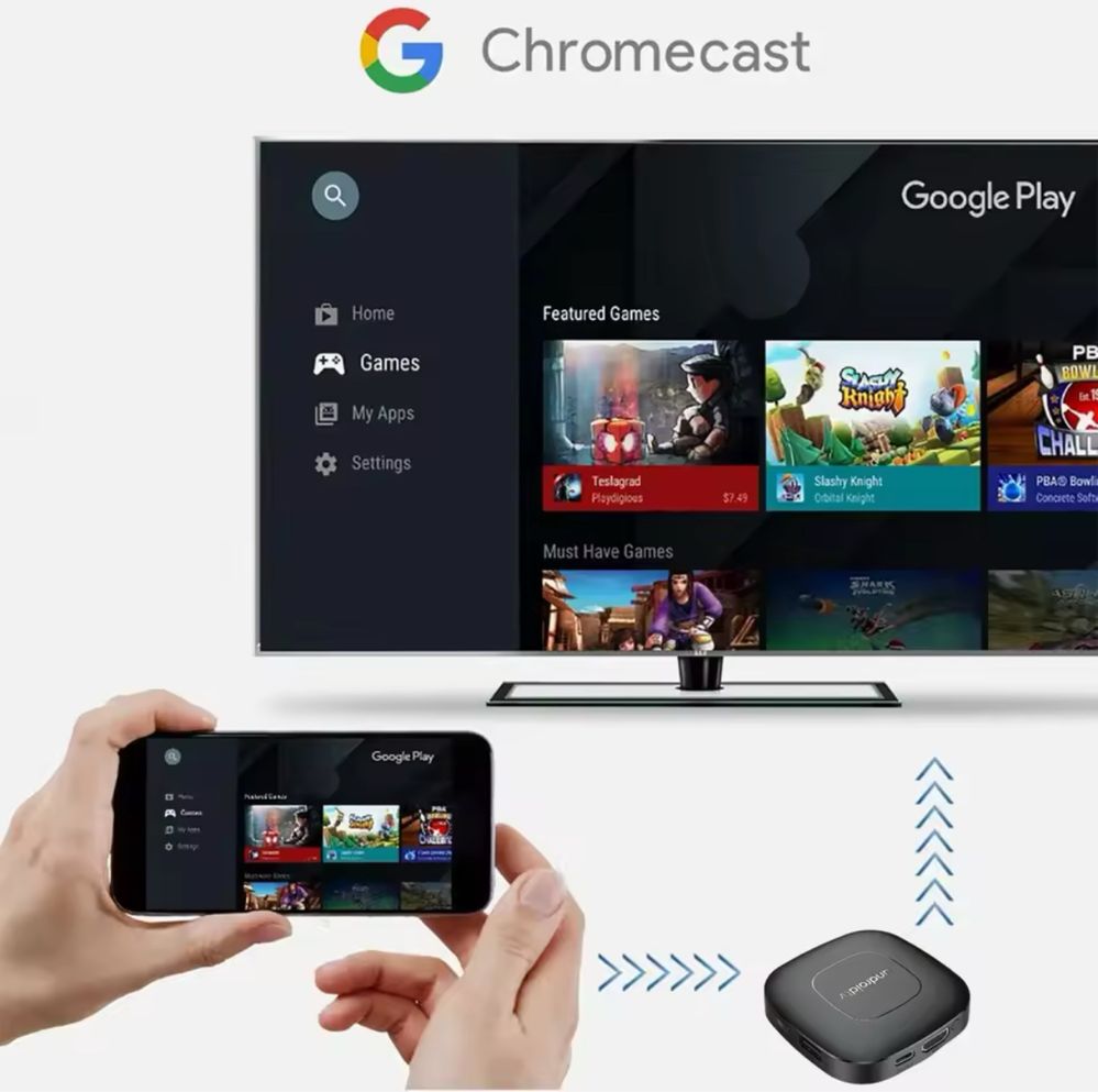Tv Box Android 13 com bluetooth e Wi-Fi dual band 2.4 e 5G