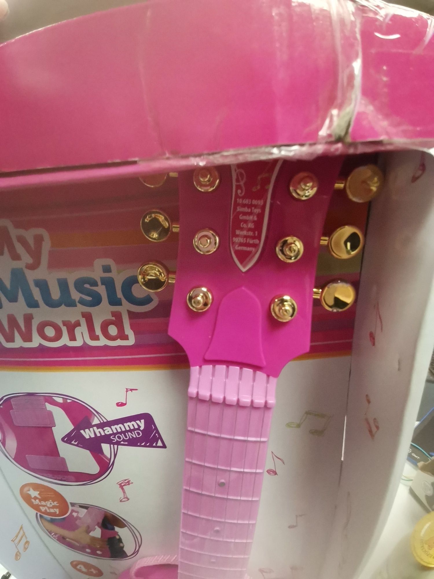 Simba Gitara rockowa 56 cm metalowe struny
