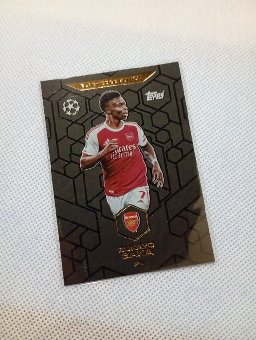 Carta Topps Black Edge Edition Saka