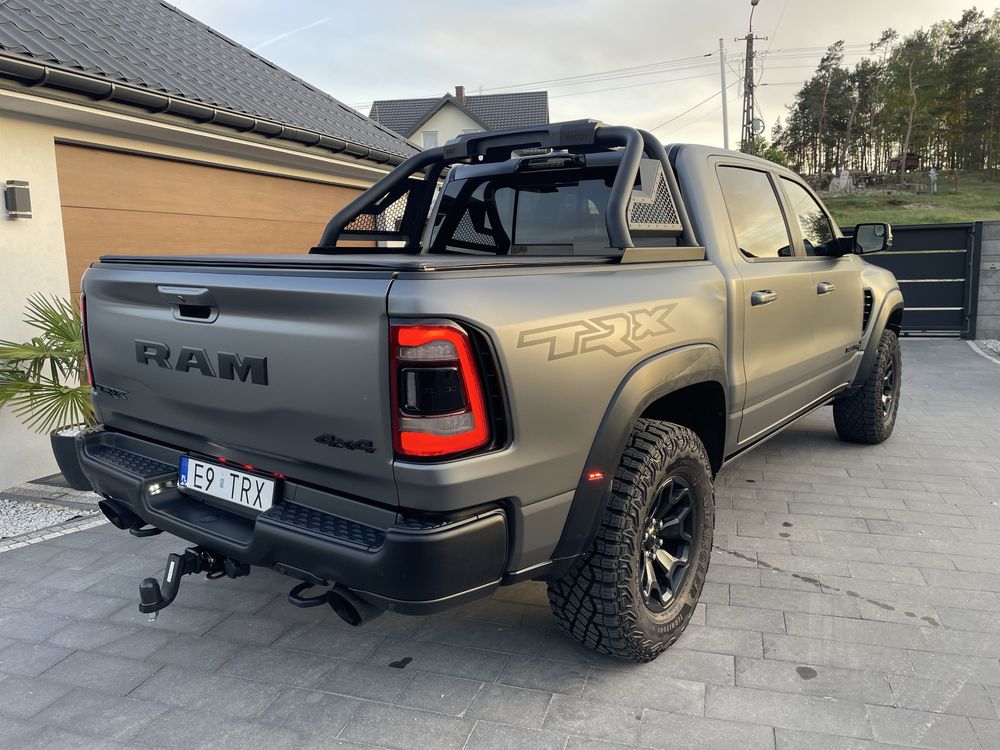 Ram TRX 6.2 702km LPG supercharger szary mat prawdziwy potwor full