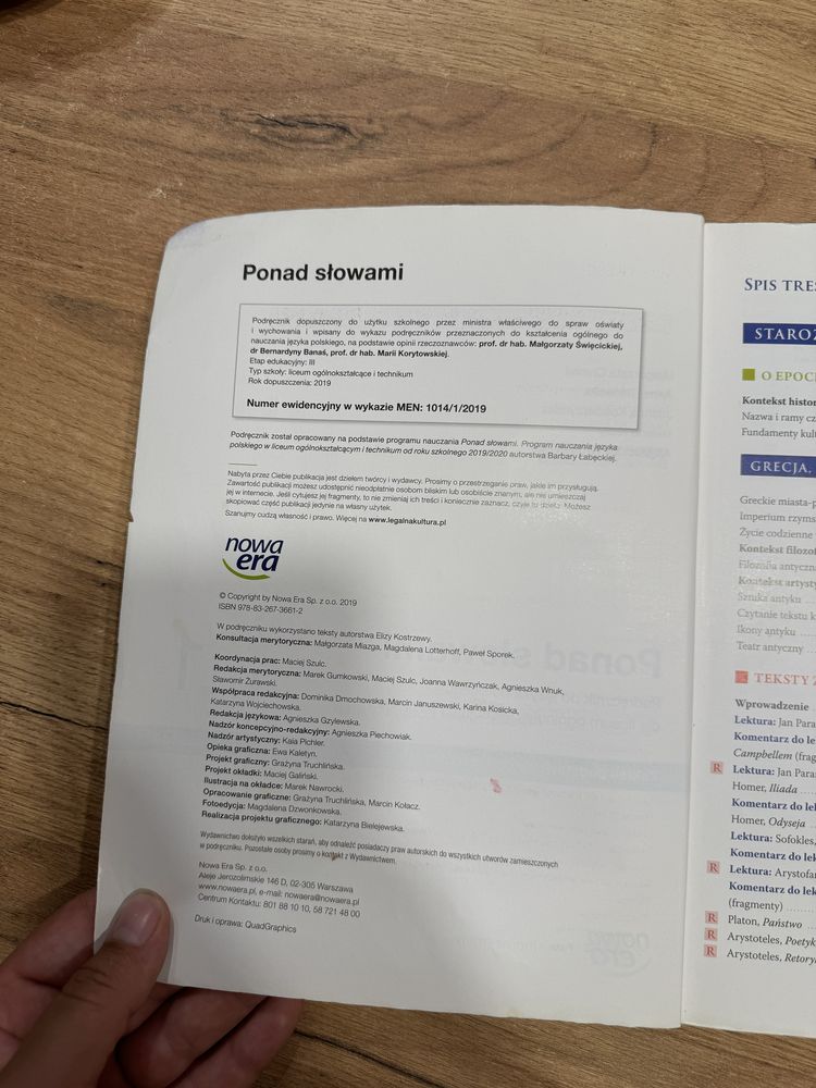Podręcznik Między Słowami cześć 1