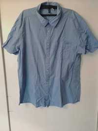 Pakiet 3 koszul z krótkim rękawem h&m koszula niebieska L divided