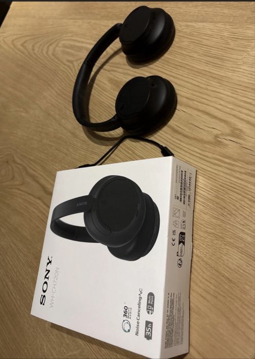 Oryginalne słuchawki Sony wh-ch720n