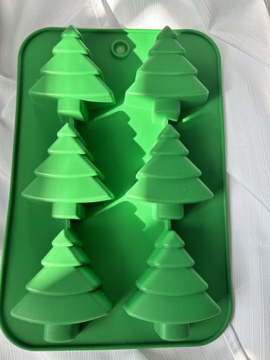 Силіконова форма «Ялинки» для свічок/шоколаду/випічки