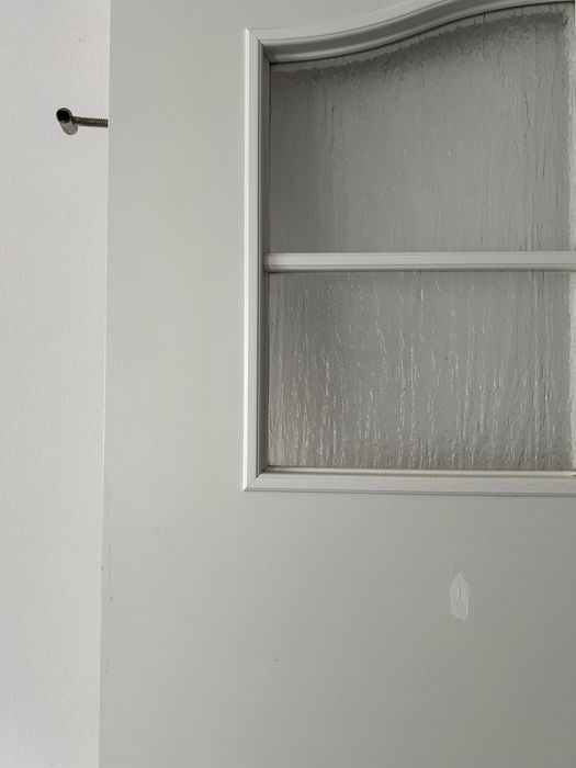 Drzwi łazienkowe białe 80 cm