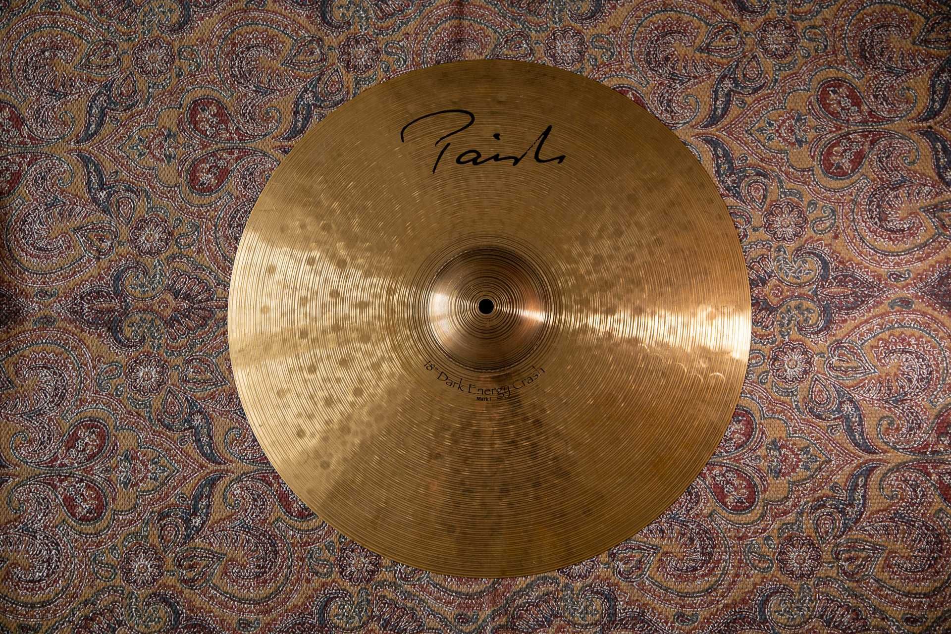 Paiste Crash Signature ″Dark Energy″ 18″ Dark Energy MK I