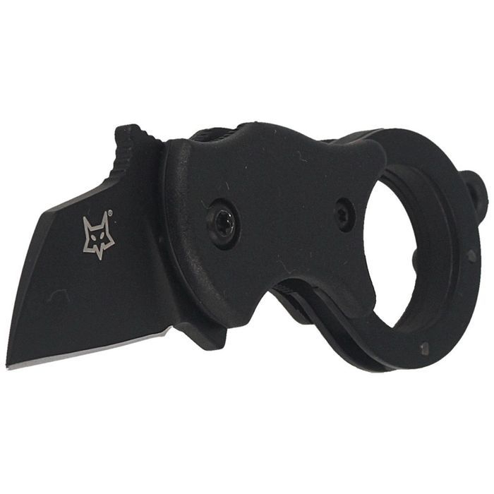 Nóż składany FOX Karambit Mini-TA FRN Black, Black Idroglider (FX-536