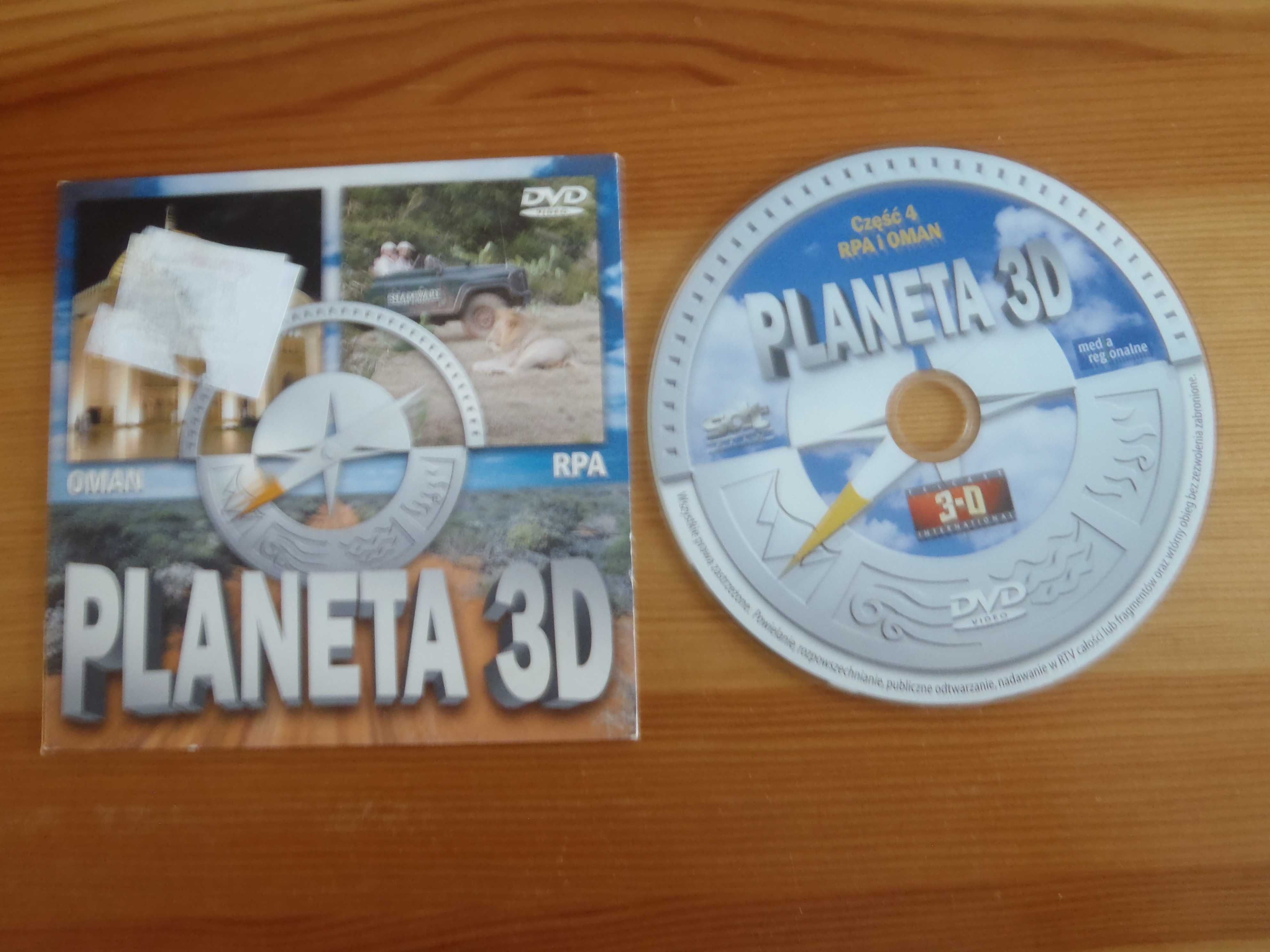 Film DVD Planeta 3D Oman, RPA