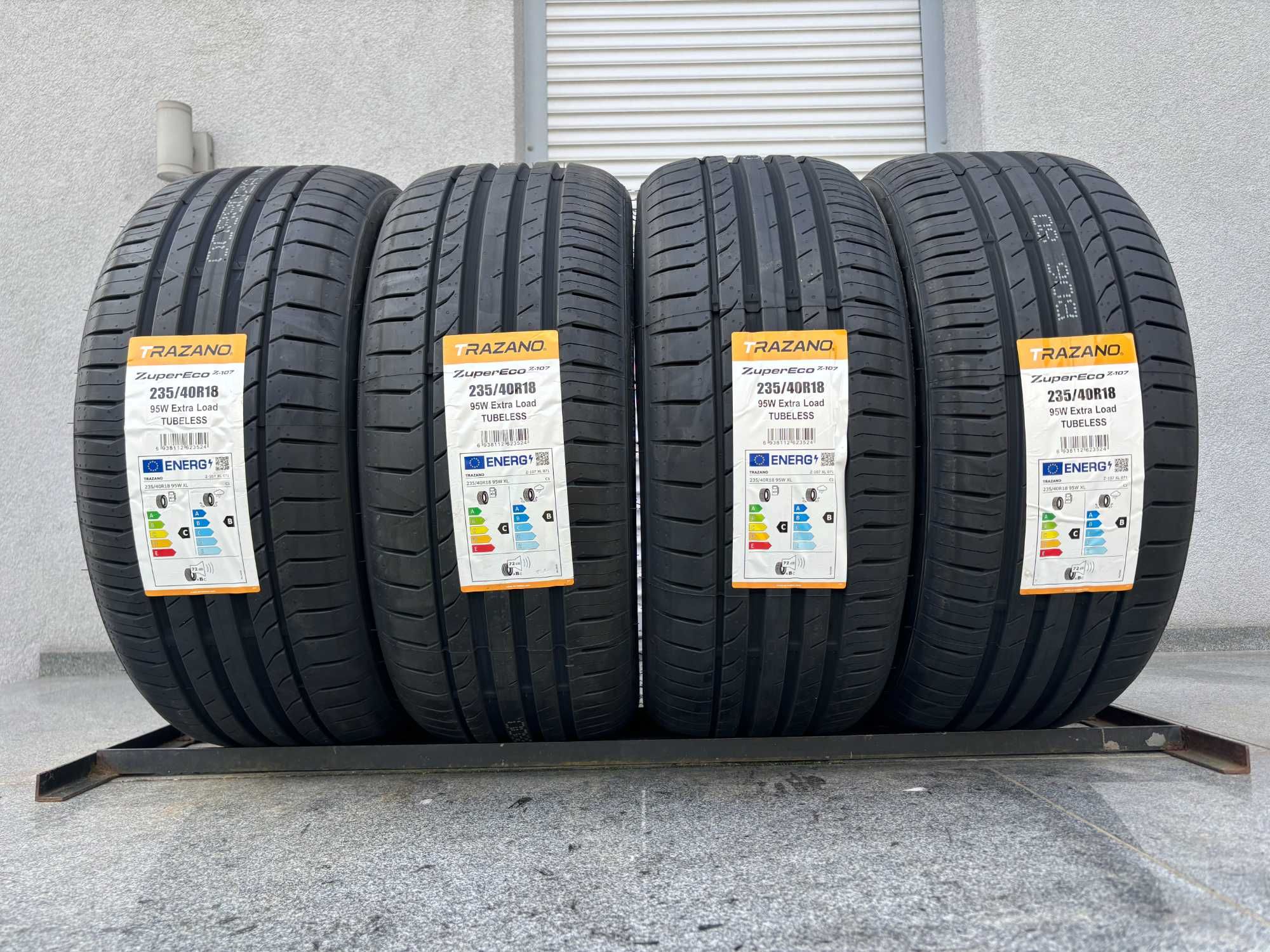 x4 letnie 235/40R18 Trazano ZuperEco 95W XL C,B,7db Prosto z fabryki