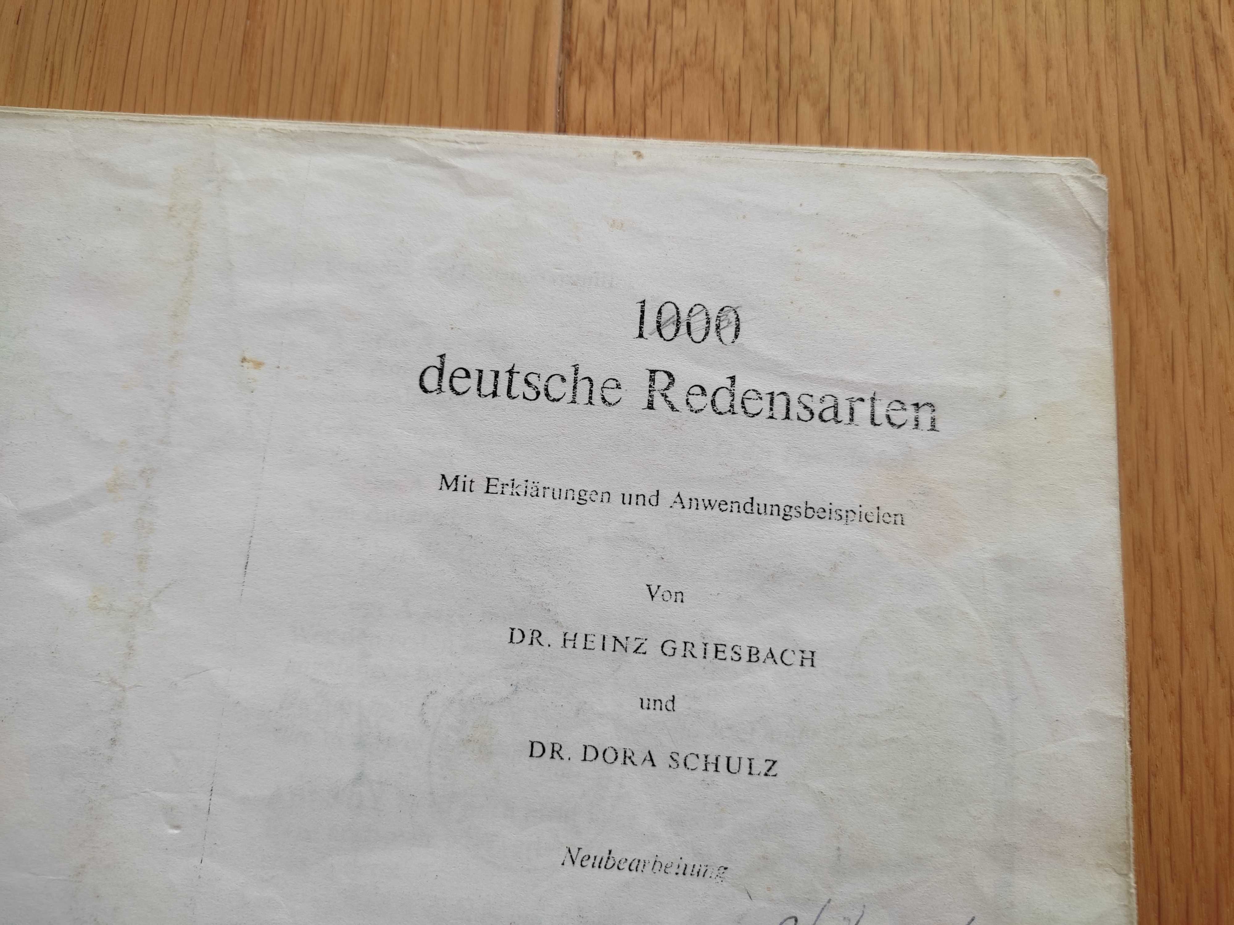 1000 deutsche Redensarten