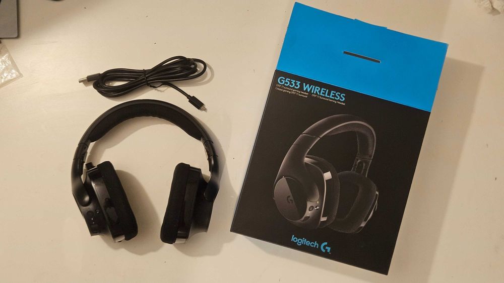 Logitech G533 Wireless – Headset Gaming (completo)