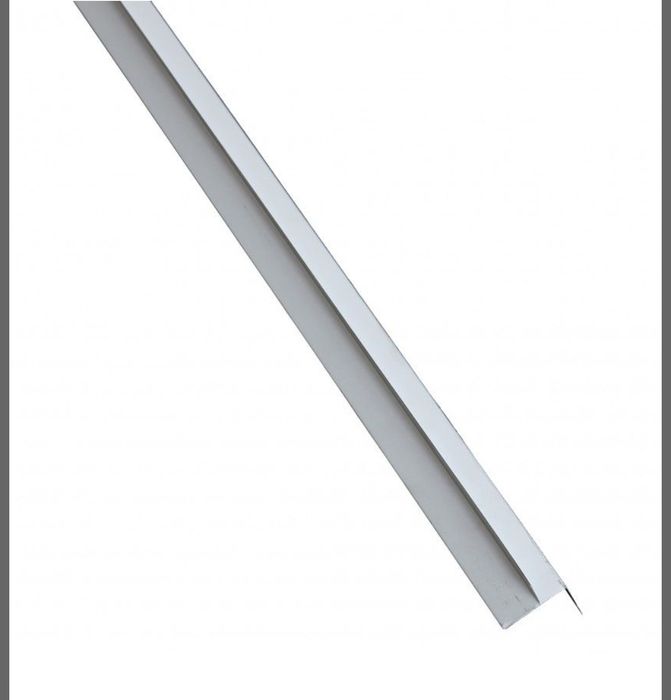 Conjunto 12 Alhetas metálicas brancas lacadas