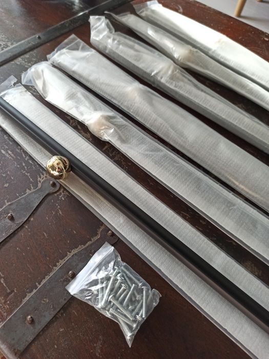 Uchwyty meblowe, metalowe loft, Glamour