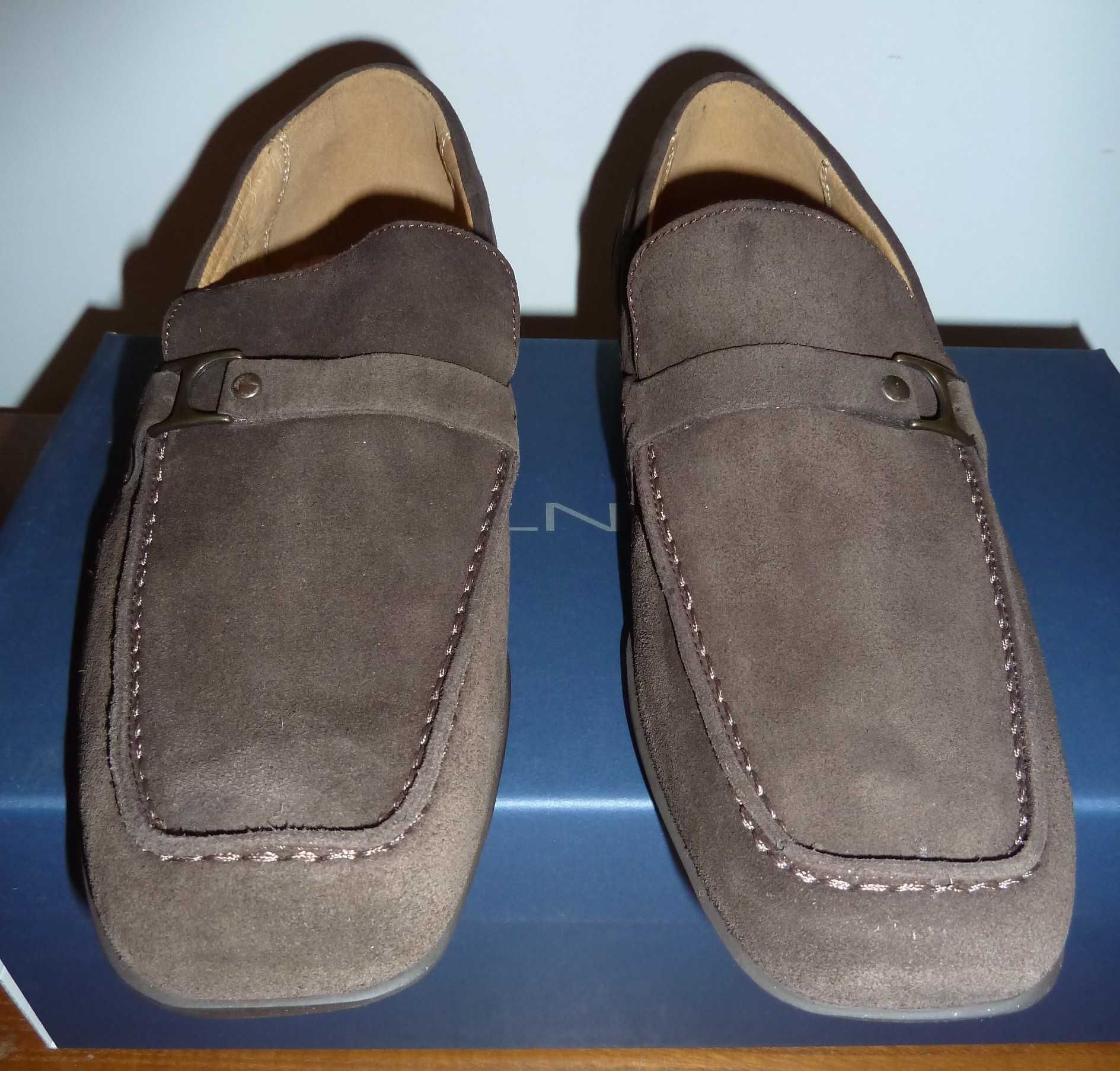 Sapatos novos camurça castanha GANT 41 - SALDO