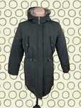 Zara roz. M damska parka zimowa ocieplana