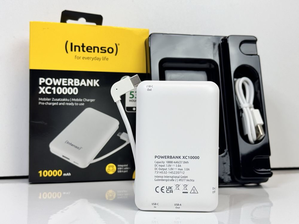 новий Повербанк Intenso XC10000 10000mAh Білий