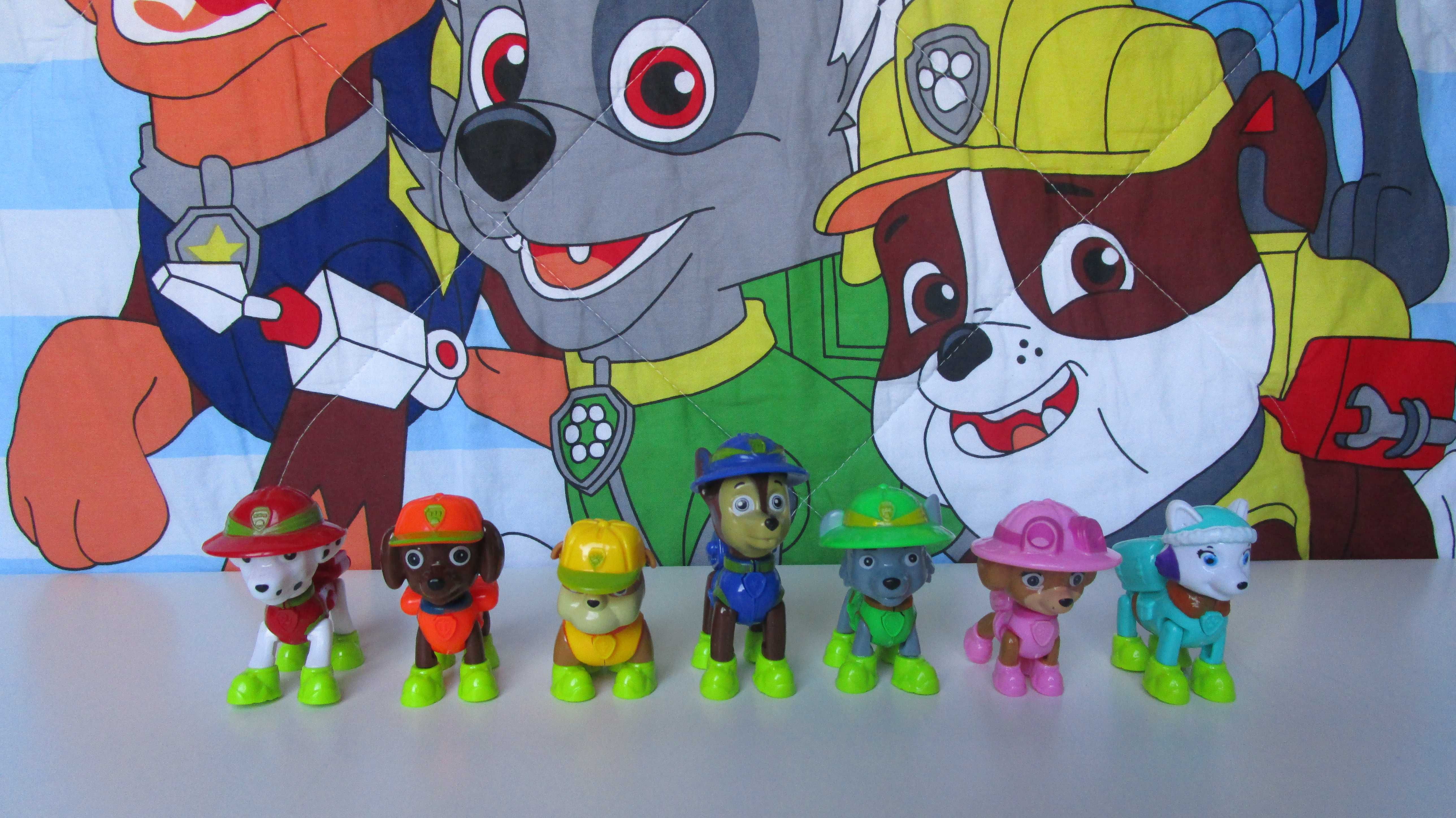 Figuras Temáticas Patrulha Pata (Jungle/Air Rescue Super Pups Piratas)