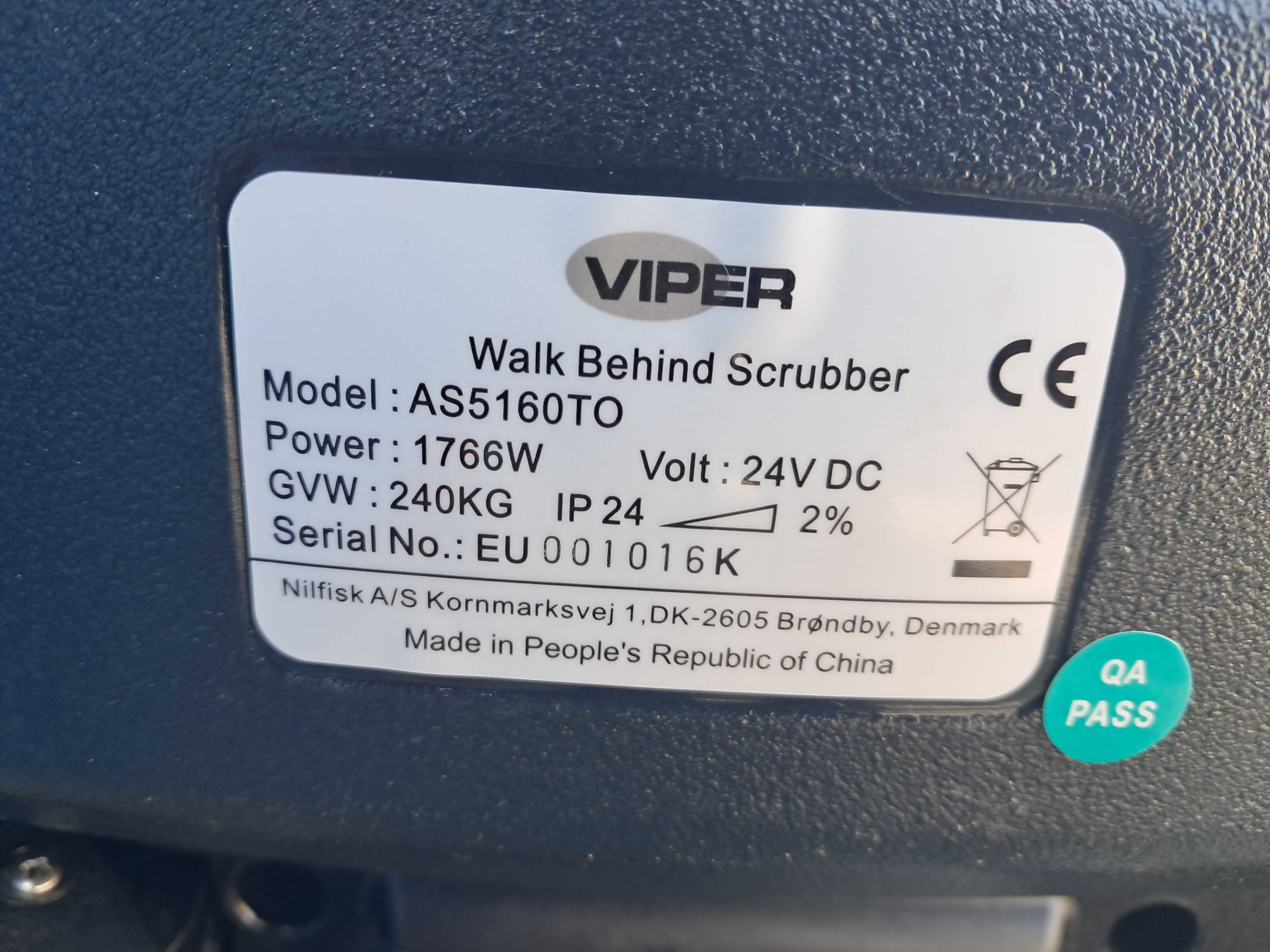 Automat Szorująco Zbierający Viper AS 5160 /  karcher nilfisk