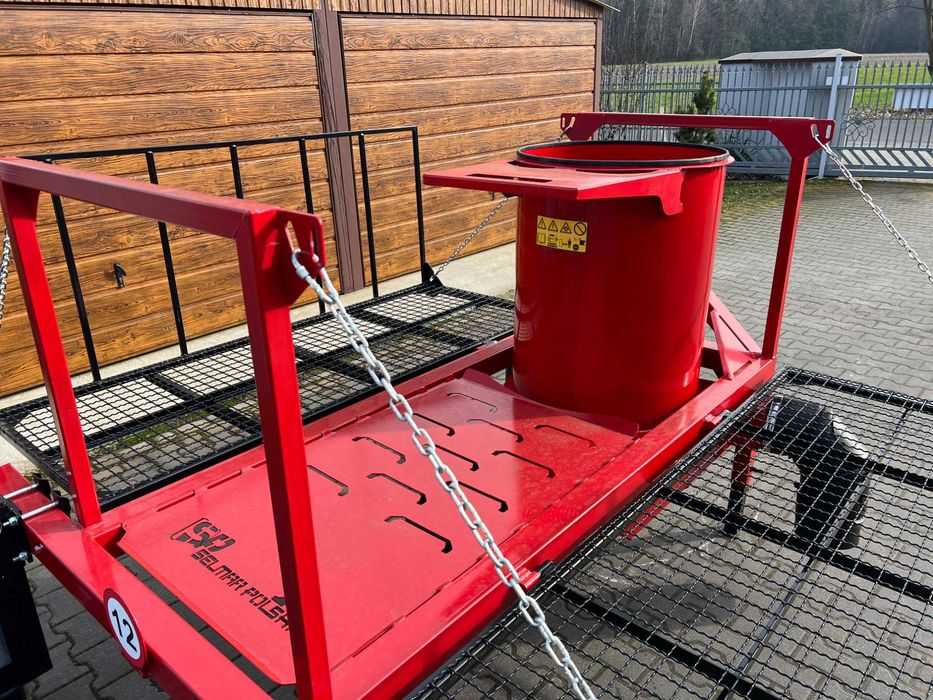 Ścielarka rozscielacz słomy do truskawek ST-1 rozścielacz. PROMOCJA