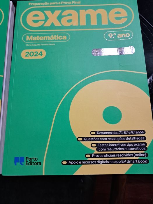 Livros preparação de exames 9° ano