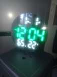 Zegar LED okrągły