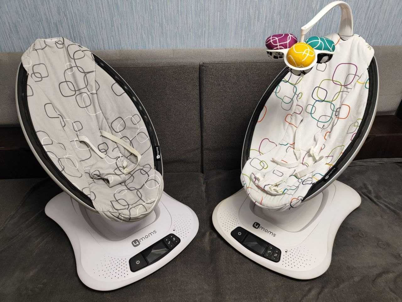 Укачивающий центр 4moms mamaroo 4.0 + bluetooth качели мамару с блютуз