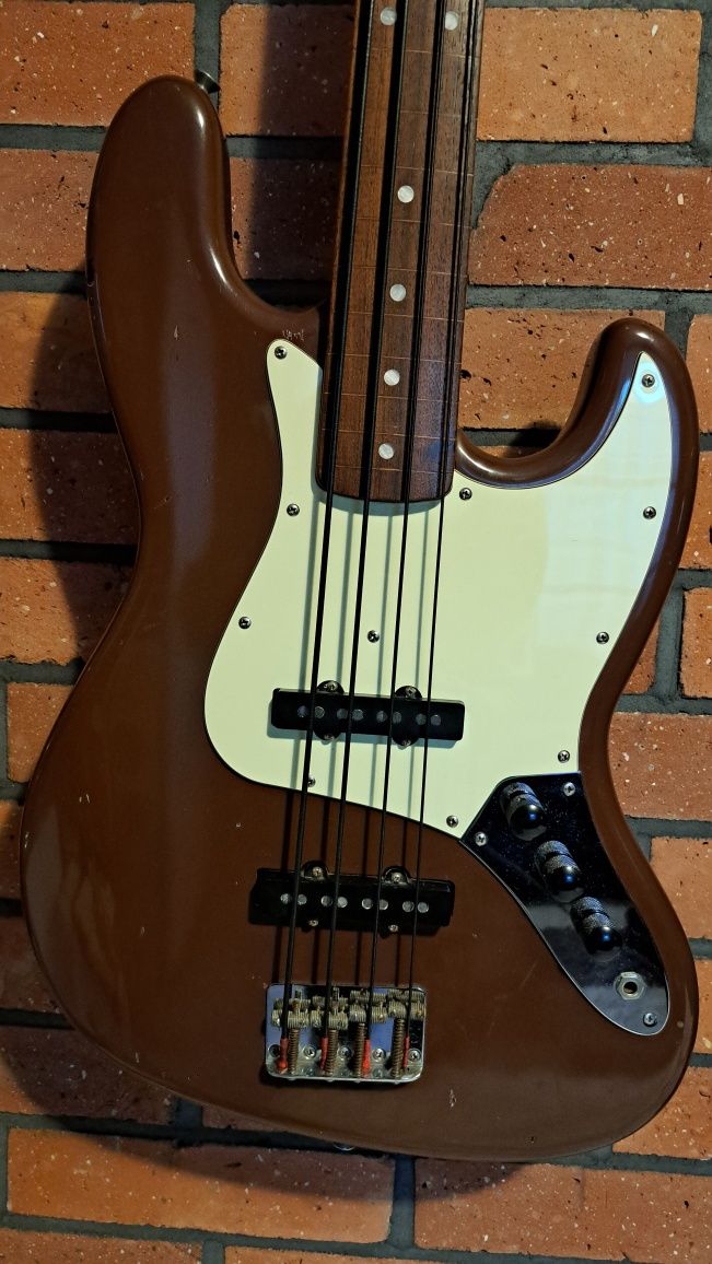 Fernandes Fretless Jazz Bass lata '70 Greco Tokai Fresher Gneco