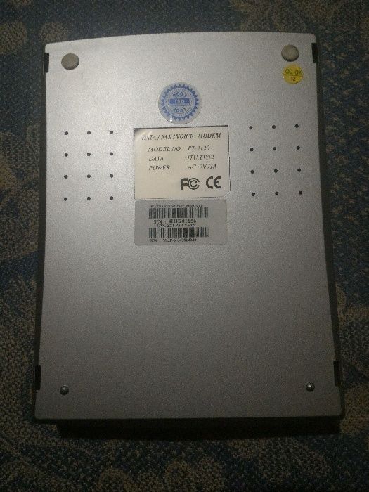 Внешний голосовой факс-модем Asotel PT-3120 GVC R21