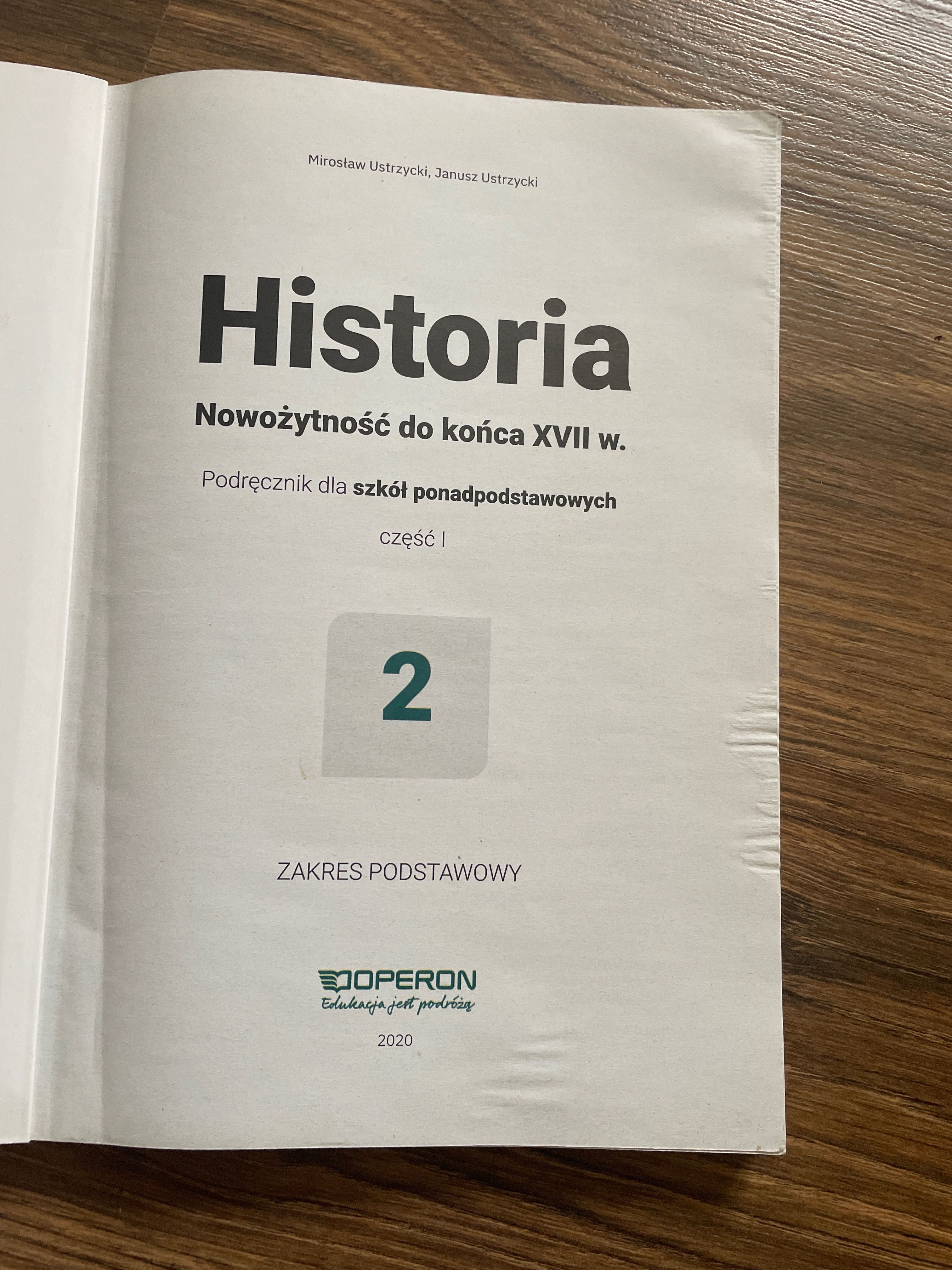 Podręcznik do Histori 2 operon