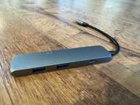 Sprzedam Satechi Aluminium Adapter Slim w gwiezdna szarości - MacBook