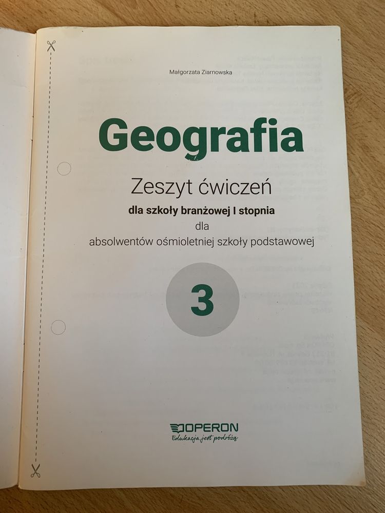 Geografia zeszyt ćwiczeń