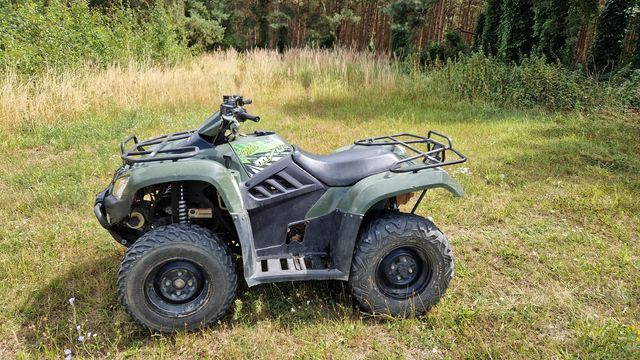 Quad KYMCO MXU400, 2017rok Arctic cat