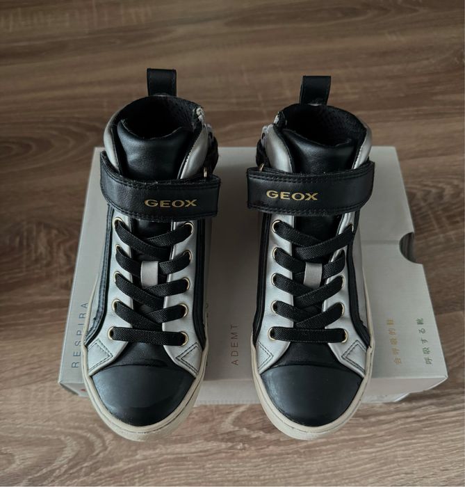 Демисезонные кеды для девочки Geox