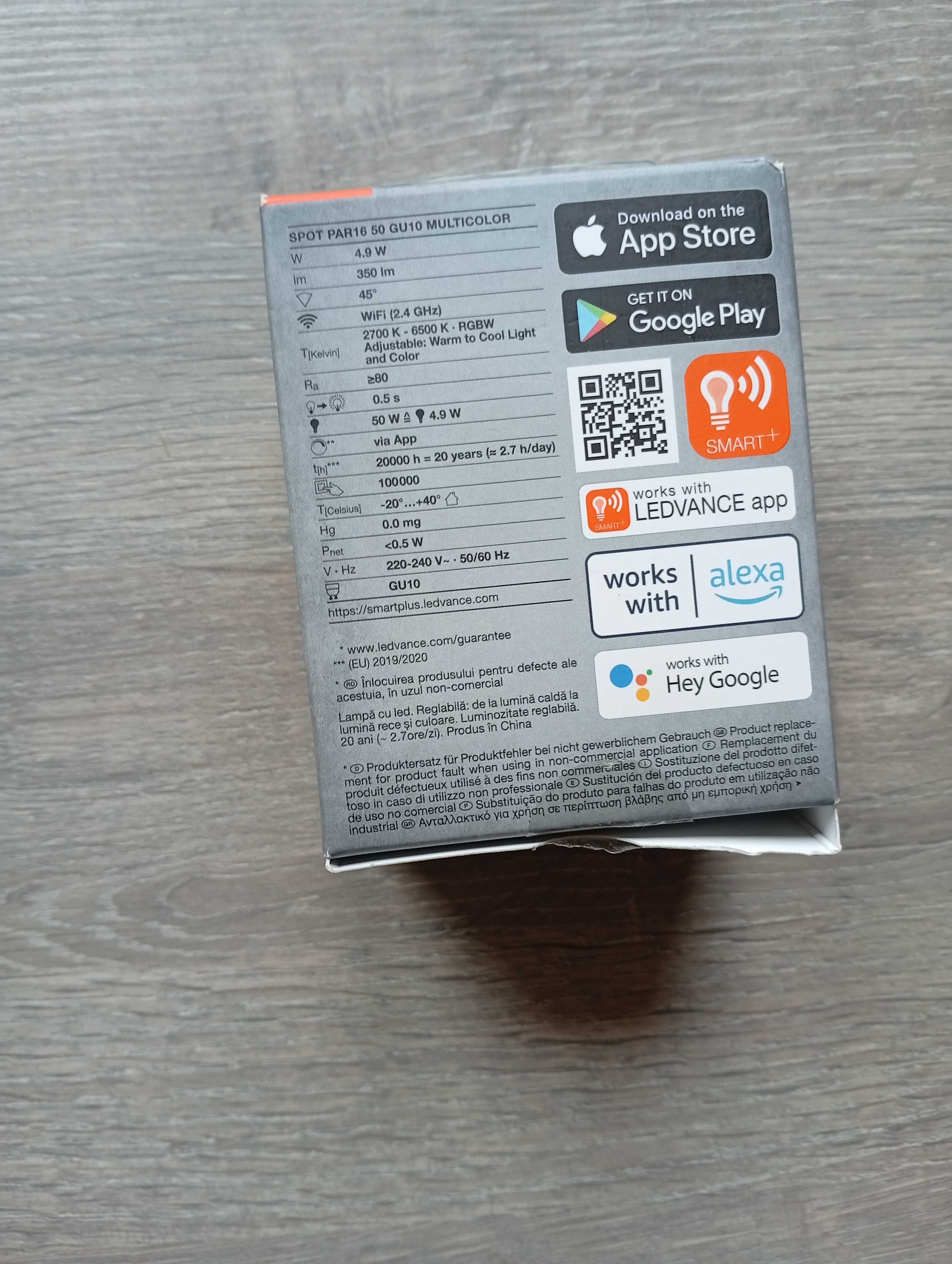 LEDVANCE Lampa reflektorowa LED SMART+ MATTER intelignetny dom