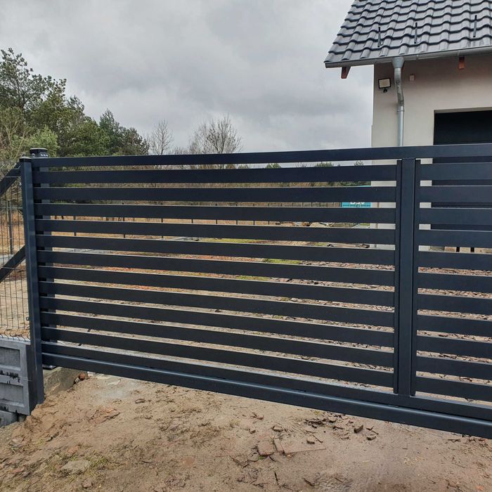 Brama palisadowa, Ogrodzenie palisadowe KOMPLETNE * producent*