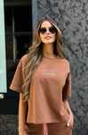 T-SHIRT DAMSKI | BG Brandenburg Double Mokka