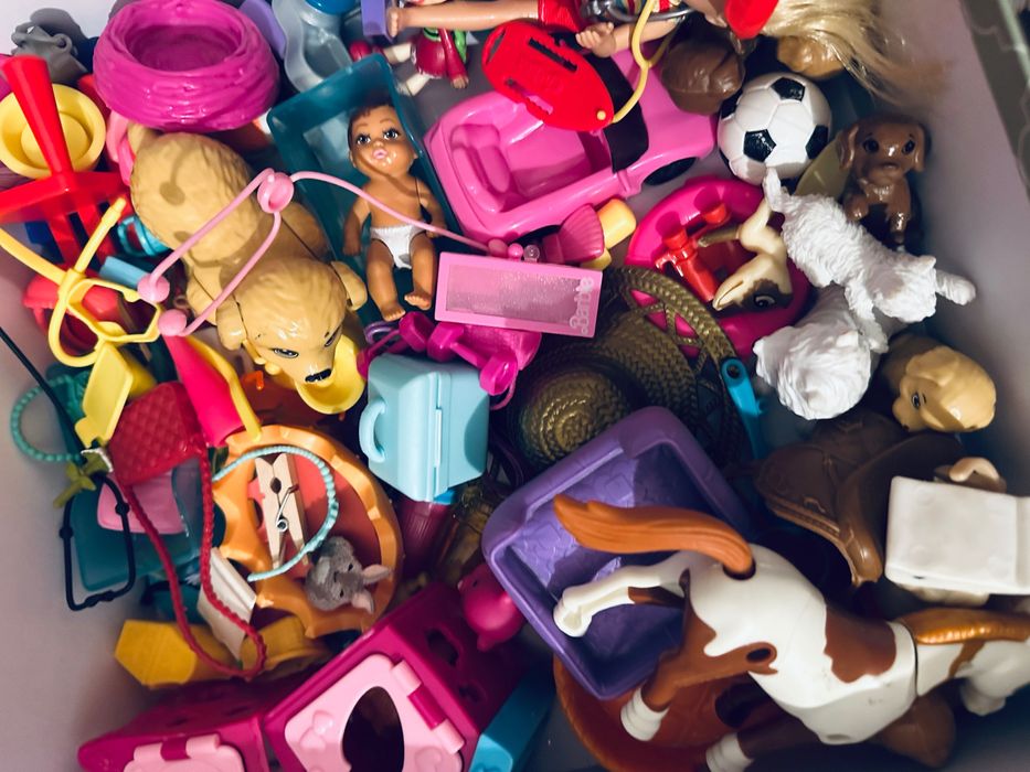 Zestaw Barbie lalka meble akcesoria