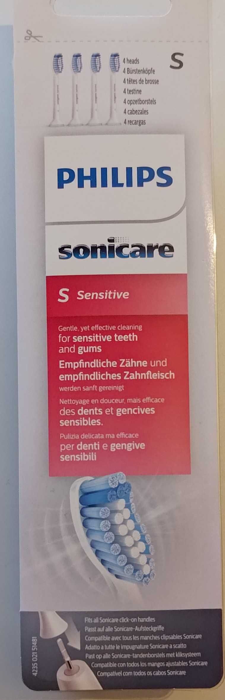 Końcówka Philips Sonicare S Sensitive do szczoteczki sonicznej, 1 szt.