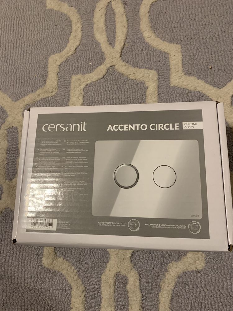 Przycisk do geberitu, spluczki, Cersanit Accento Circle