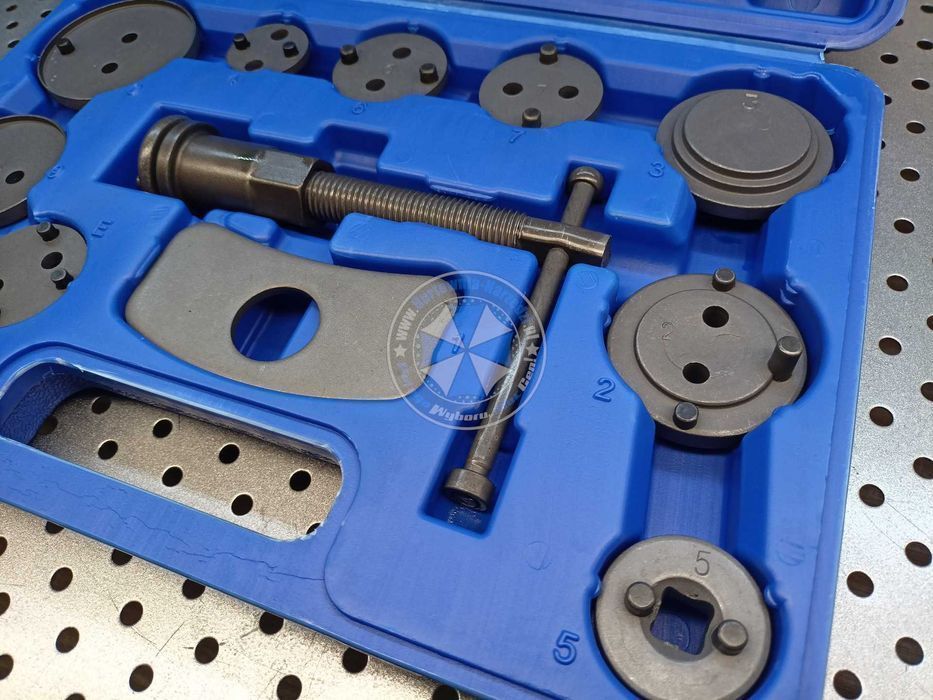 Zestaw do wyciskania tłoczków hamulcowych 12el zestaw do hamulców